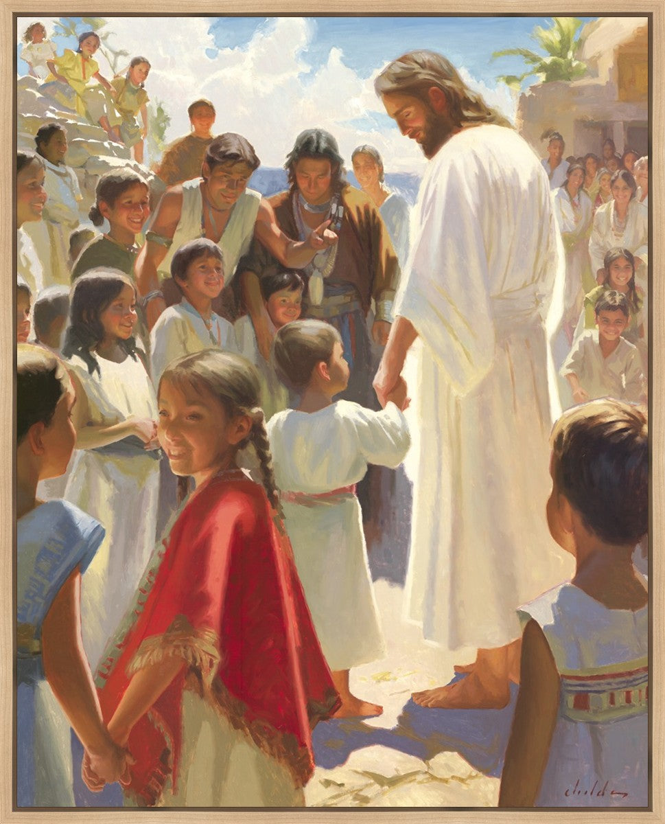 Jesus Stood in The Midst Gallery Wrap