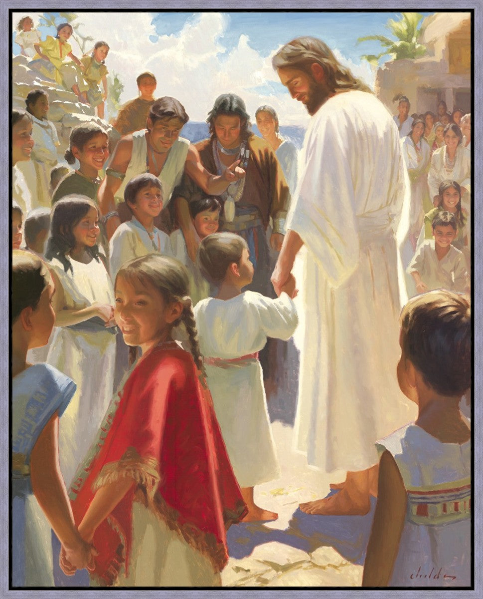 Jesus Stood in The Midst Gallery Wrap