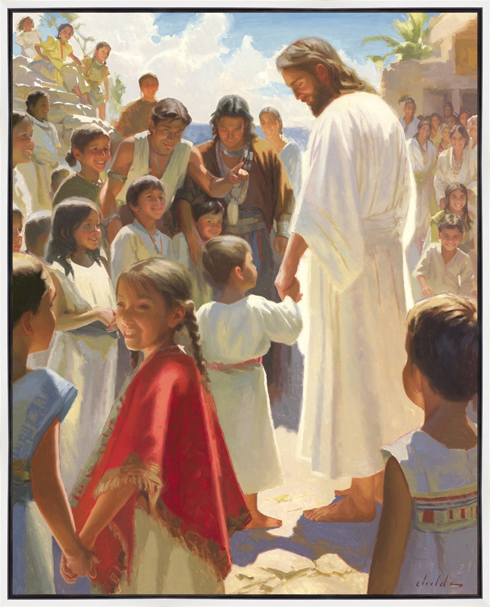 Jesus Stood in The Midst Gallery Wrap