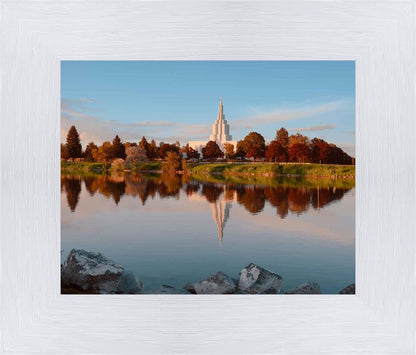 Idaho Falls Sunset on the River