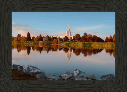 Idaho Falls Sunset on the River