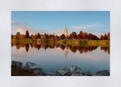 Idaho Falls Sunset on the River