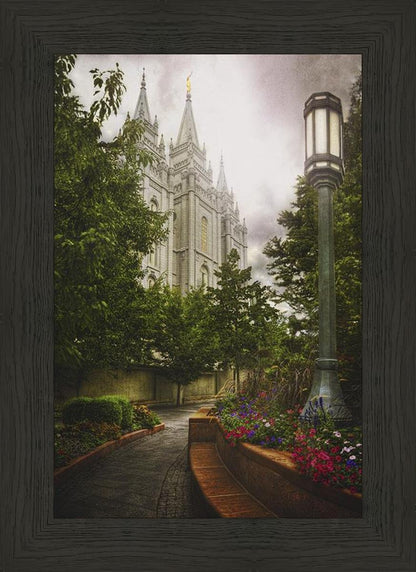 Salt Lake Temple Everglow