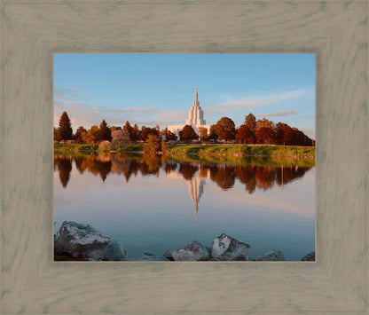 Idaho Falls Sunset on the River