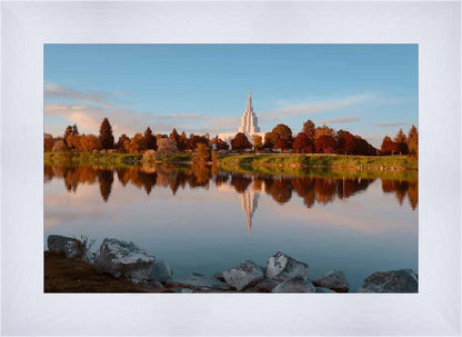 Idaho Falls Sunset on the River