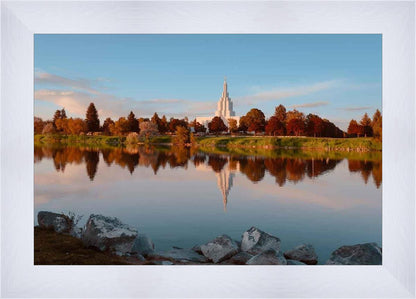 Idaho Falls Sunset on the River