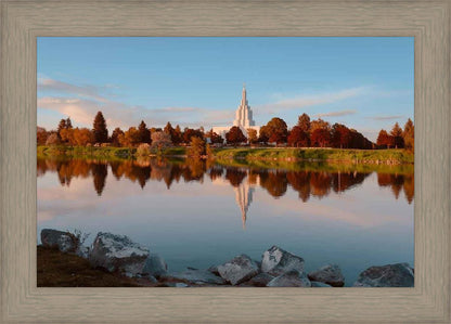 Idaho Falls Sunset on the River