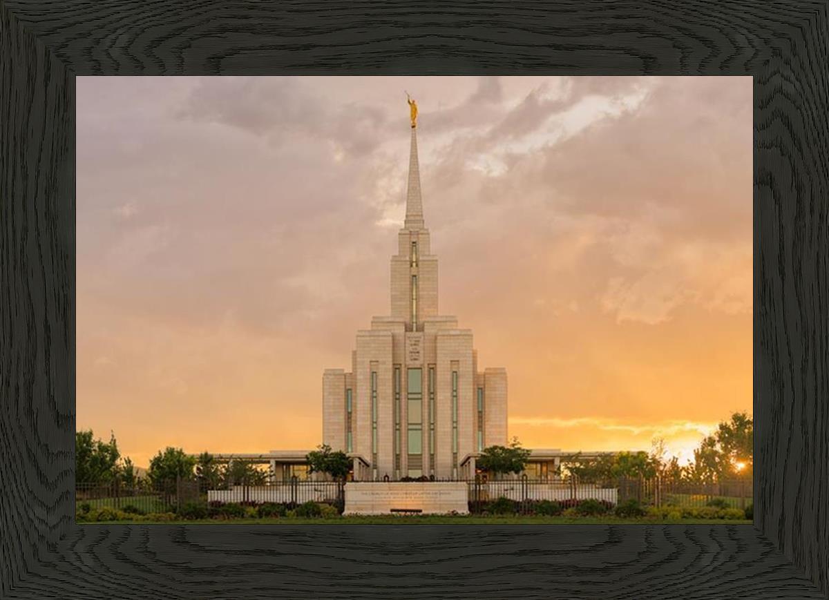 Oquirrh Mountain Sunset