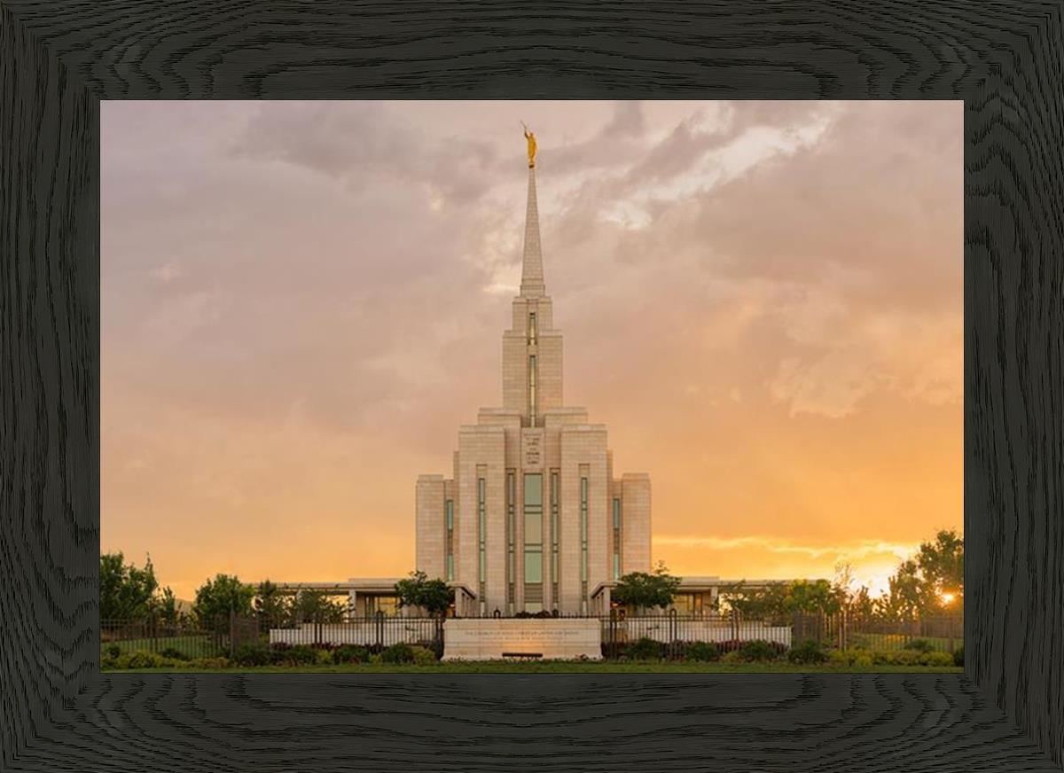 Oquirrh Mountain Sunset