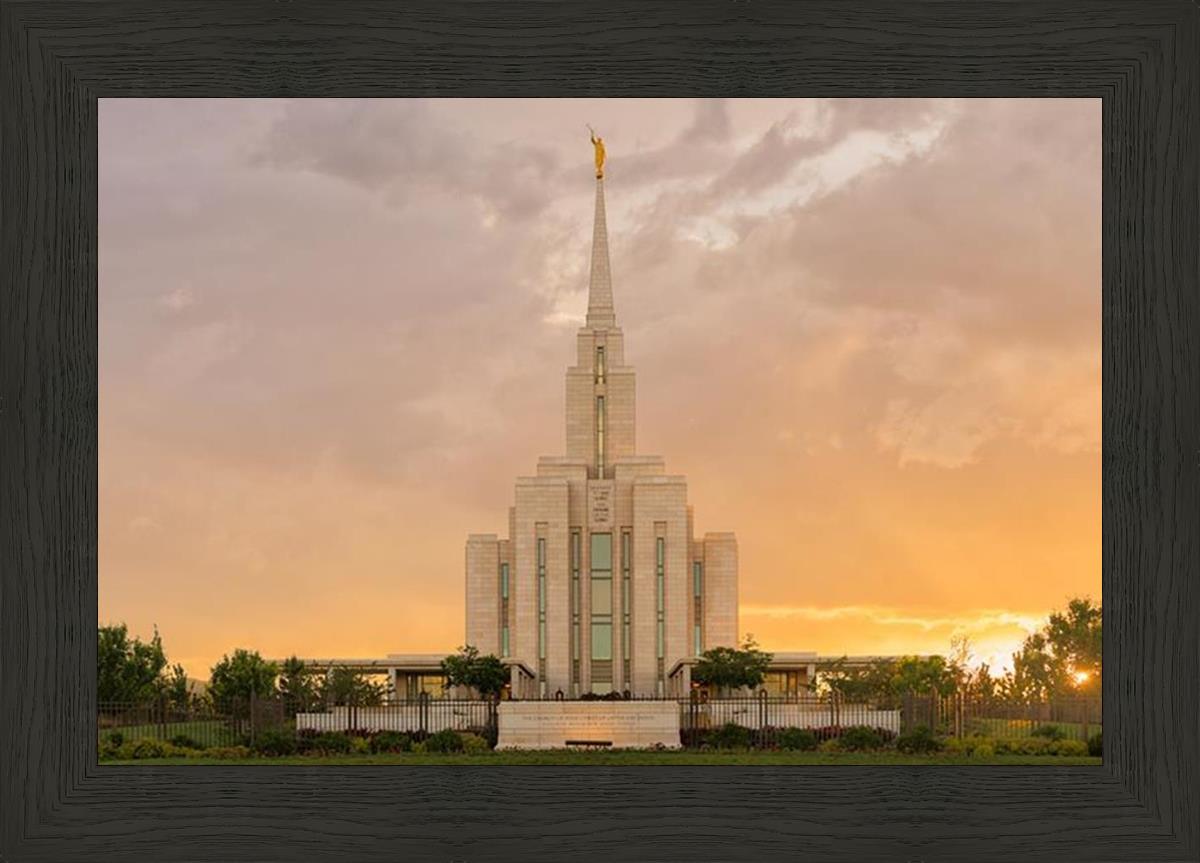 Oquirrh Mountain Sunset