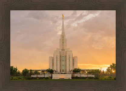 Oquirrh Mountain Sunset