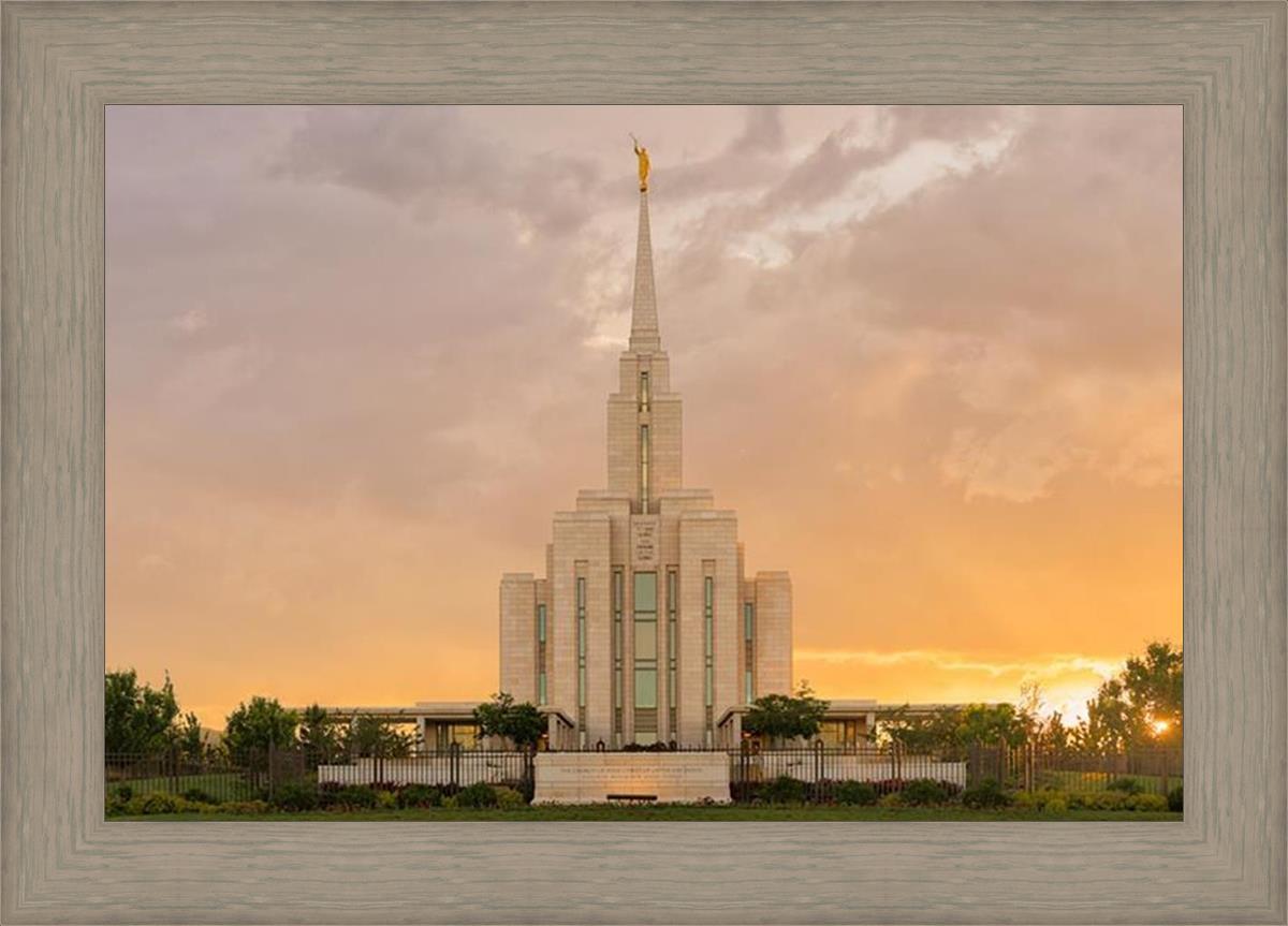 Oquirrh Mountain Sunset