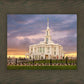 Payson Temple Storm Breaks