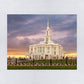 Payson Temple Storm Breaks