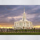 Payson Temple Storm Breaks