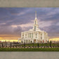 Payson Temple Storm Breaks