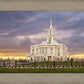 Payson Temple Storm Breaks