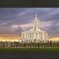 Payson Temple Storm Breaks