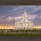 Payson Temple Storm Breaks
