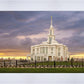 Payson Temple Storm Breaks
