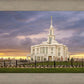 Payson Temple Storm Breaks