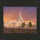 Phoenix Temple Sunset