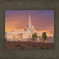 Phoenix Temple Sunset