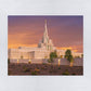 Phoenix Temple Sunset