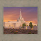 Phoenix Temple Sunset