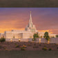 Phoenix Temple Sunset