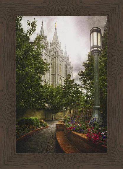 Salt Lake Temple Everglow