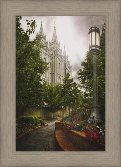 Salt Lake Temple Everglow