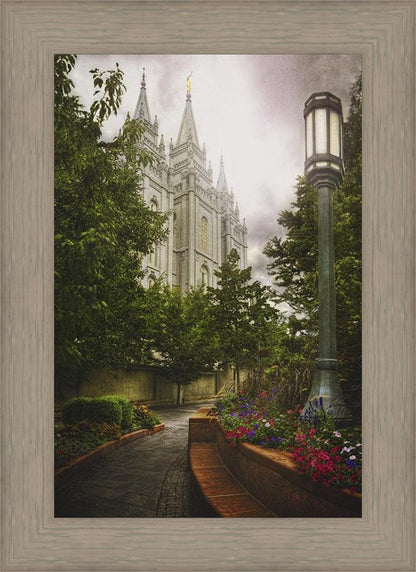Salt Lake Temple Everglow
