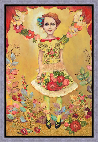 Just Be Where Your Feet Are Gallery Wrap