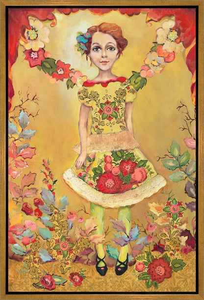 Just Be Where Your Feet Are Gallery Wrap