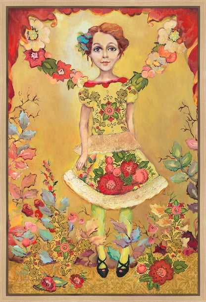 Just Be Where Your Feet Are Gallery Wrap