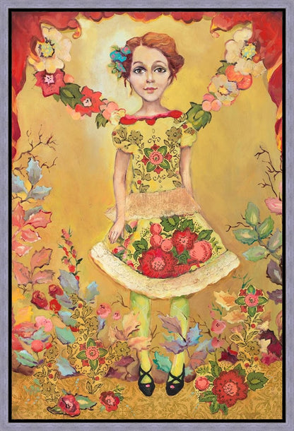 Just Be Where Your Feet Are Gallery Wrap