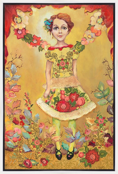 Just Be Where Your Feet Are Gallery Wrap