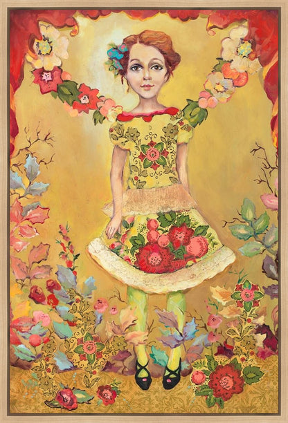 Just Be Where Your Feet Are Gallery Wrap