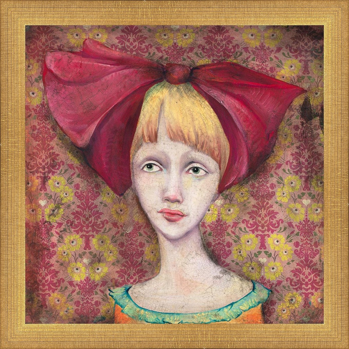 Clara Thoughtfully Considered Whether Or Not Her Red Ribbon Truly Brought Her Luck