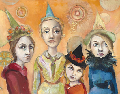 Witches Night Out Gallery Wrap