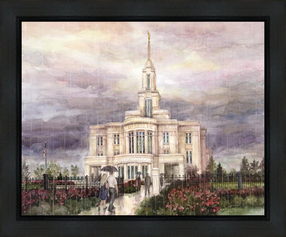 Refuge From The Storm - Payson Temple