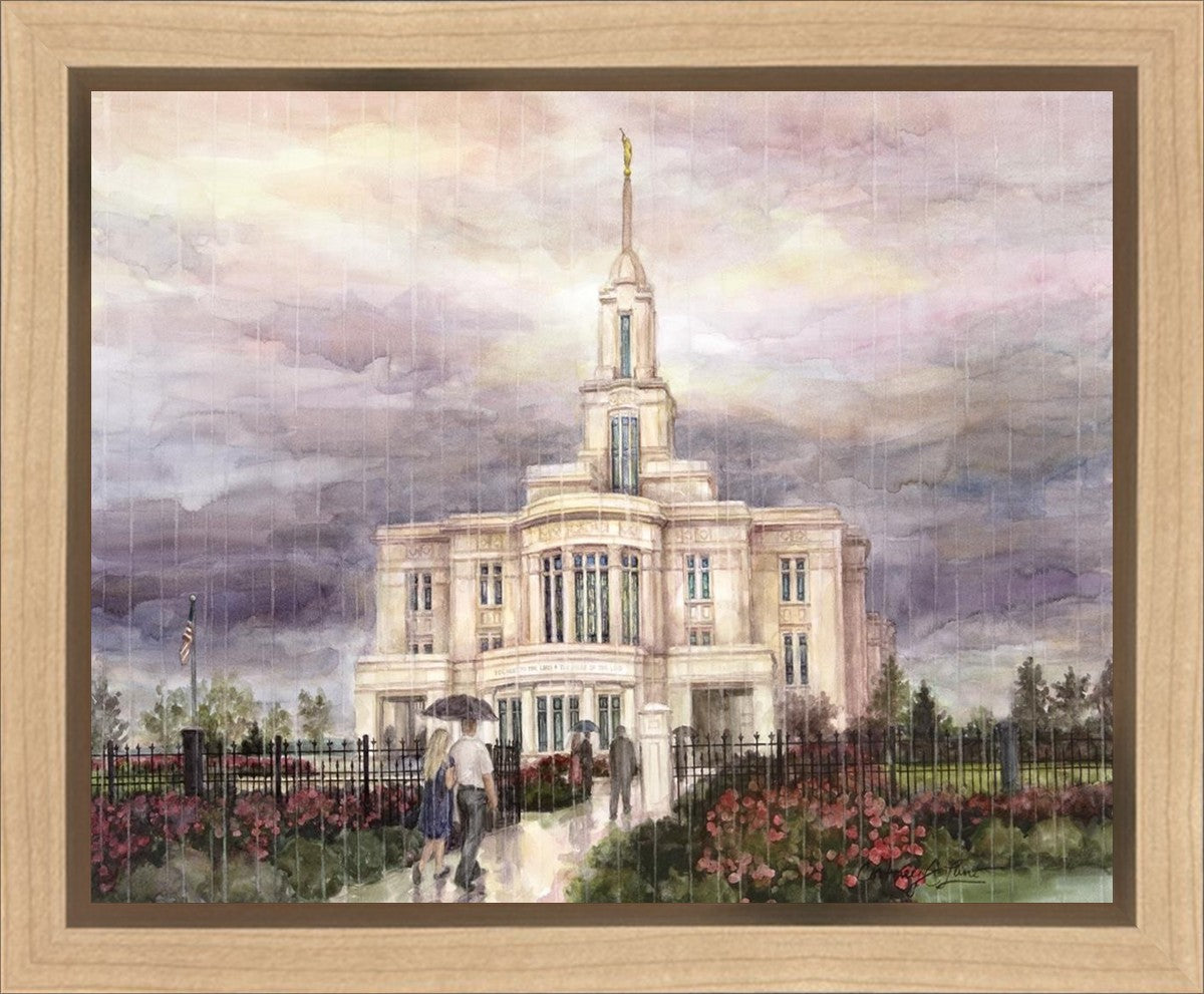 Refuge From The Storm - Payson Temple