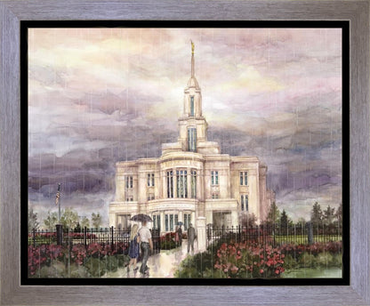 Refuge From The Storm - Payson Temple