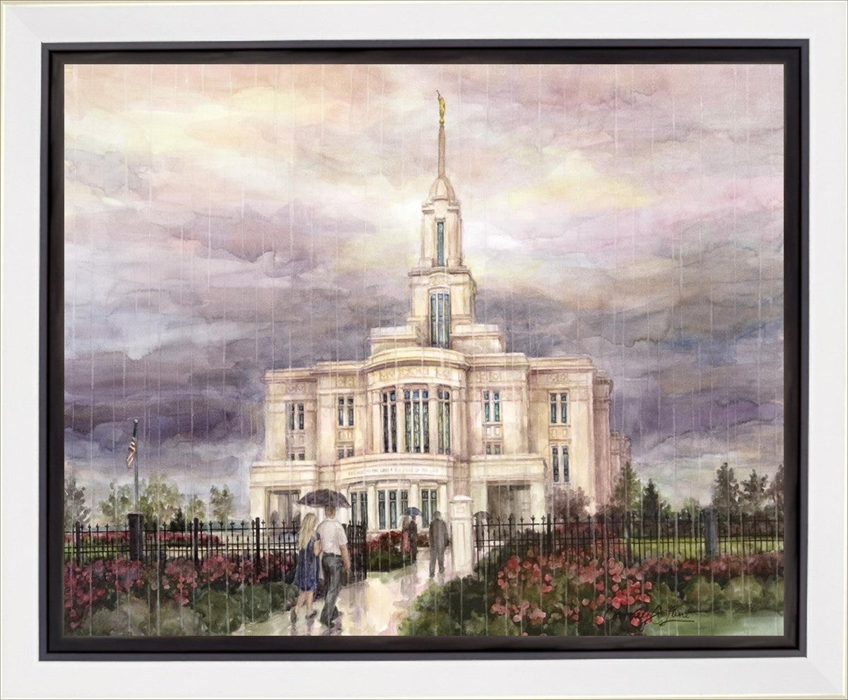 Refuge From The Storm - Payson Temple
