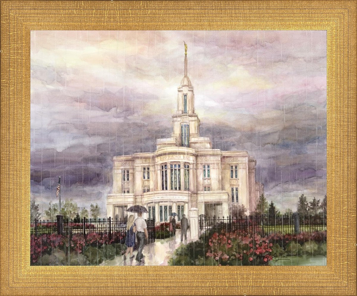 Refuge From The Storm - Payson Temple