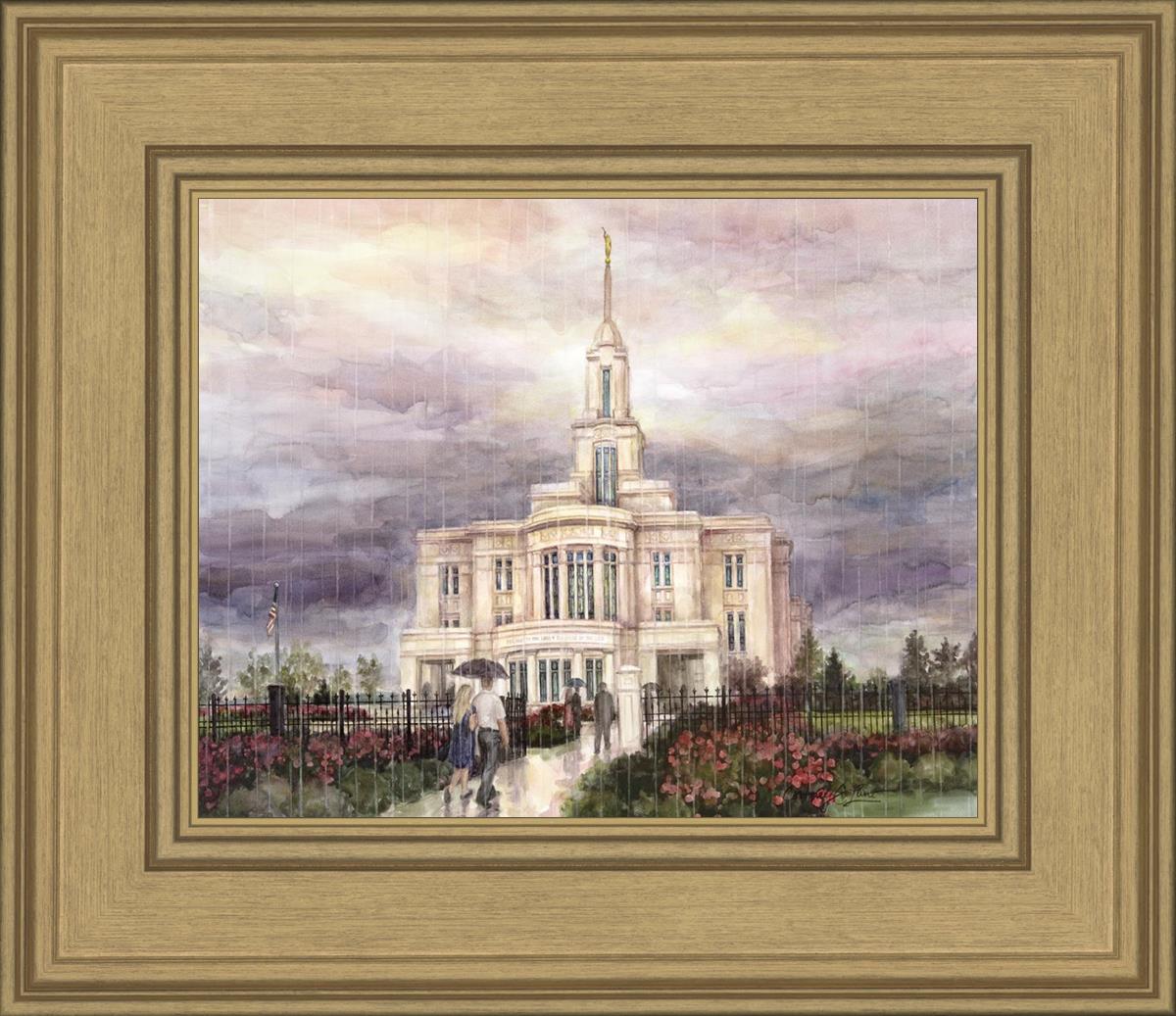 Refuge From The Storm - Payson Temple