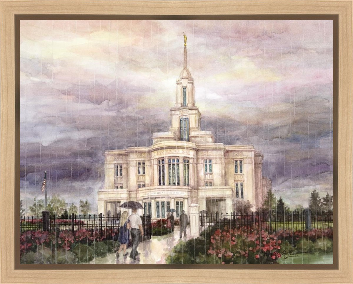 Refuge From The Storm - Payson Temple