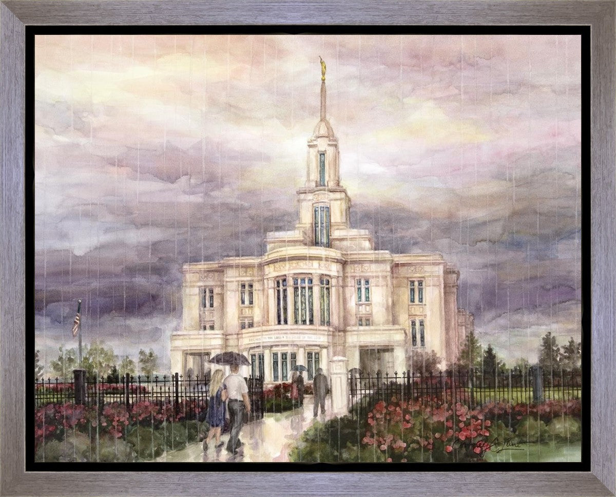 Refuge From The Storm - Payson Temple