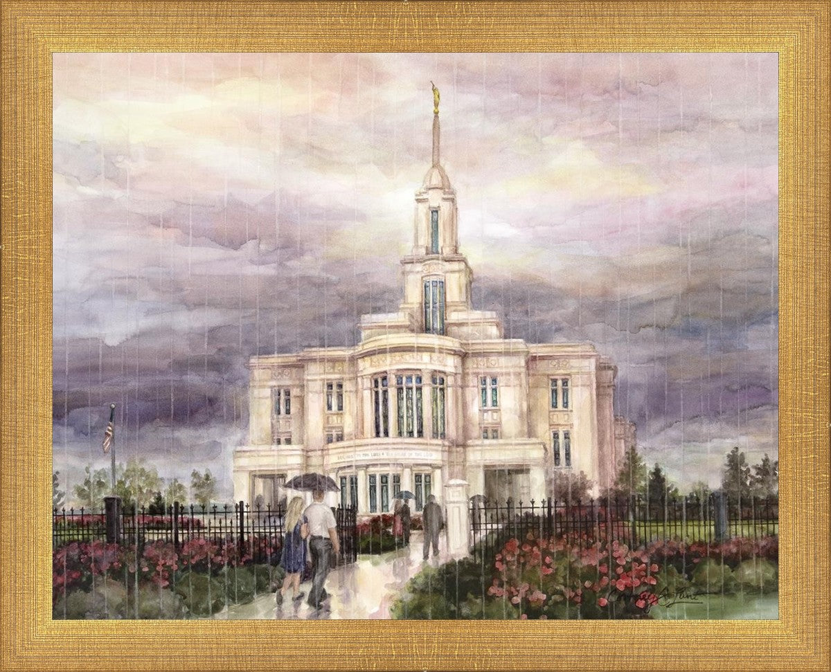 Refuge From The Storm - Payson Temple